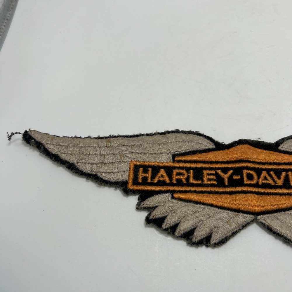Vintage 60's 70's Harley Davidson Patch Motorcycle Large - Picture 3 of 12